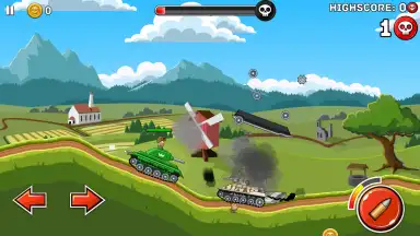 Screenshot von Hills of Steel 20
