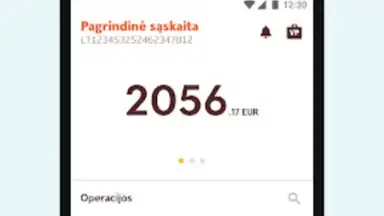 Screenshot von Swedbank 2