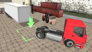 Screenshot von Truck Driving Simulator 1