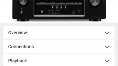 Screenshot von Denon 500 Series Remote 1