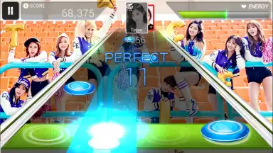 Screenshot von SuperStar JYPNATION 16