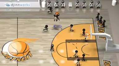 Screenshot von Stickman Basketball 4