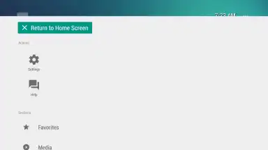 Screenshot von TVLauncher 5