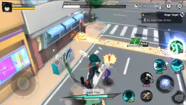 Screenshot von My Hero Academia: The Strongest Hero 9