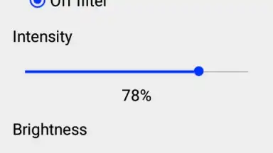 Screenshot von Moony Blue Light Filter 2