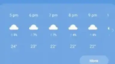 Screenshot von Samsung Weather 4