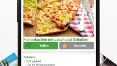 Screenshot von Rezept des Tages 4