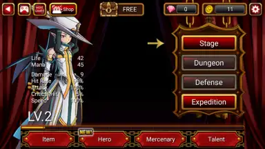 Screenshot von Vampire Slasher Hero 3