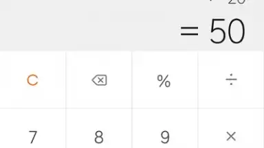 Screenshot von Mi Calculator 5