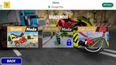 Screenshot von Bike Stunt Ramp Race 3D 5