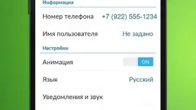 Screenshot von OK Messenger 1