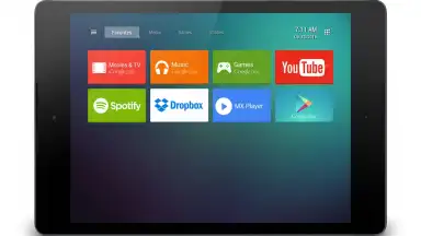 Screenshot von TVLauncher 3