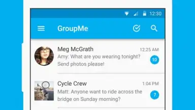 Screenshot von GroupMe 3