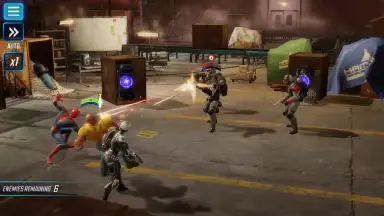 Screenshot von MARVEL Strike Force 6