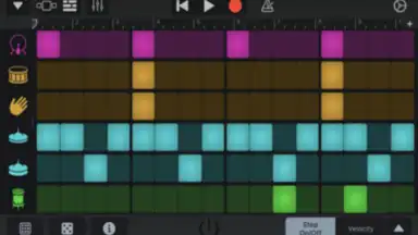 Screenshot von GarageBand 2