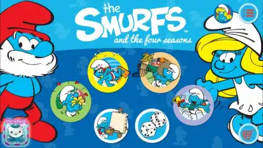 Screenshot von Smurfs and the four seasons 9