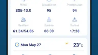 Screenshot von Daily Weather Launcher - Radar 3