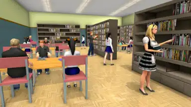 Screenshot von My High School Games Girl Life 2