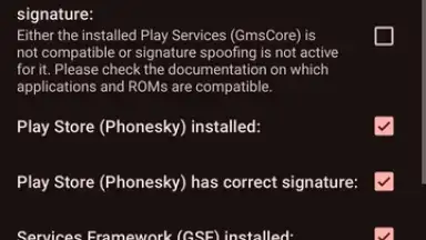 Screenshot von microG Services (GmsCore) 7