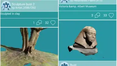 Screenshot von 123D Catch 1