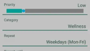 Screenshot von Event Reminder 7