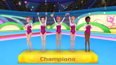 Screenshot von Rhythmic Gymnastics Dream Team 4