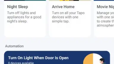 Screenshot von TP-Link Tapo 11