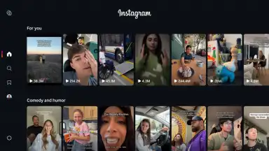 Screenshot von Instagram for TV 9