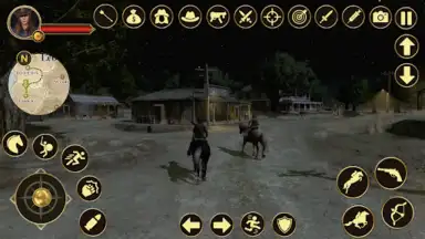Screenshot von West Cowboy Games Horse Riding 12