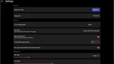 Screenshot von Powerwall Companion 1