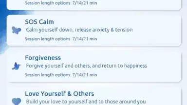 Screenshot von Meditation 3