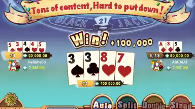 Screenshot von Blackjack Maniac 8