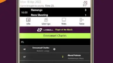 Screenshot von LiveBall 13