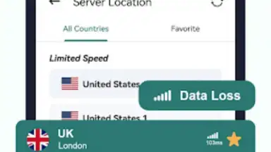 Screenshot von Plato VPN 1