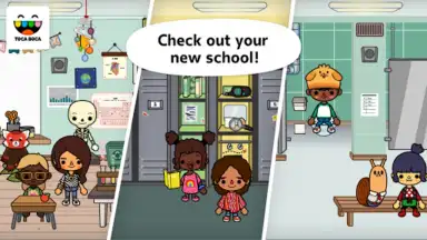 Screenshot von Toca Life: School 7