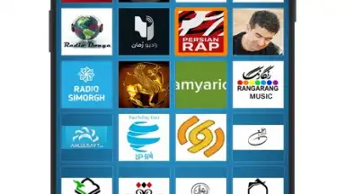 Screenshot von Radio Iran 1