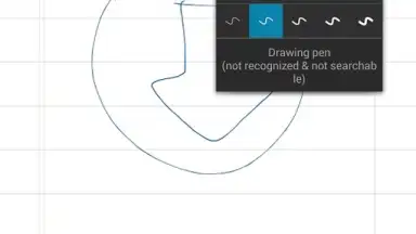 Screenshot von MyScript Smart Note 2