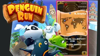 Screenshot von Penguin Run 3