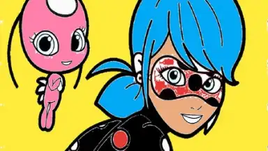 Screenshot von Coloring Ladybug & Blackcat 4