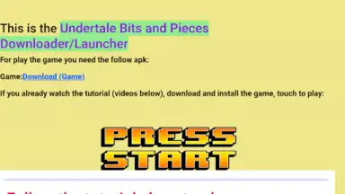 Screenshot von Undertale Bits & Pieces Mobile 8