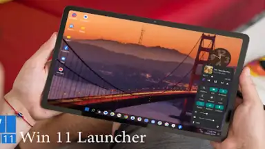 Screenshot von Win 11 Launcher 10