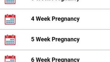 Screenshot von Pregnancy Weekly 2