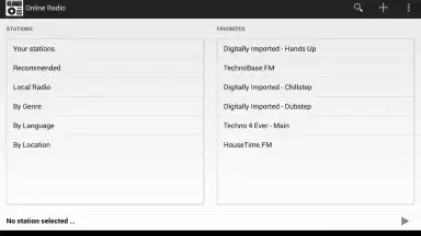 Screenshot von Online Radio 2