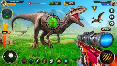 Screenshot von Wild Dino Hunting Jungle Games 1