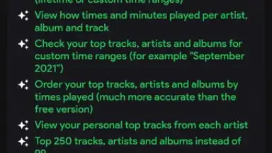 Screenshot von Spotistats for Spotify 1