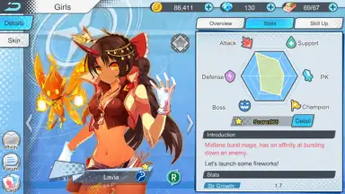 Screenshot von Girls X Battle 4