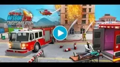 Screenshot von Rescue Fire Truck Simulator 3D 1