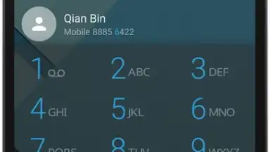 Screenshot von ExDialer 4