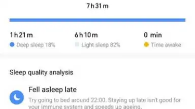 Screenshot von Zepp 8
