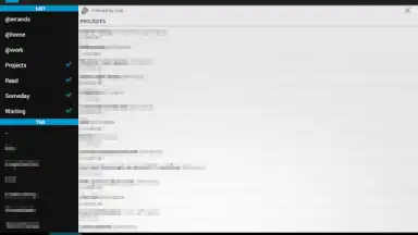Screenshot von Simpletask Cloudless 1